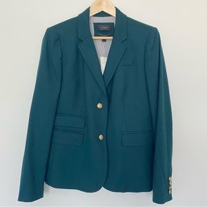 J. Crew hunter green schoolboy blazer